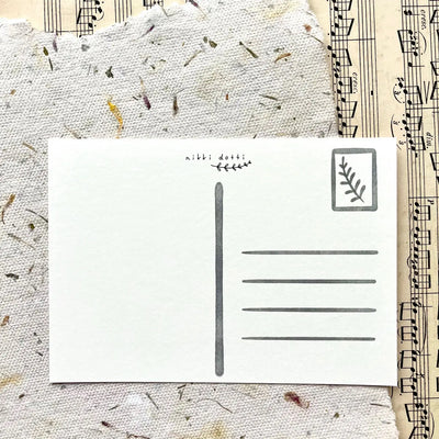 Nikki Dotti - Postal - Wild Bouquet