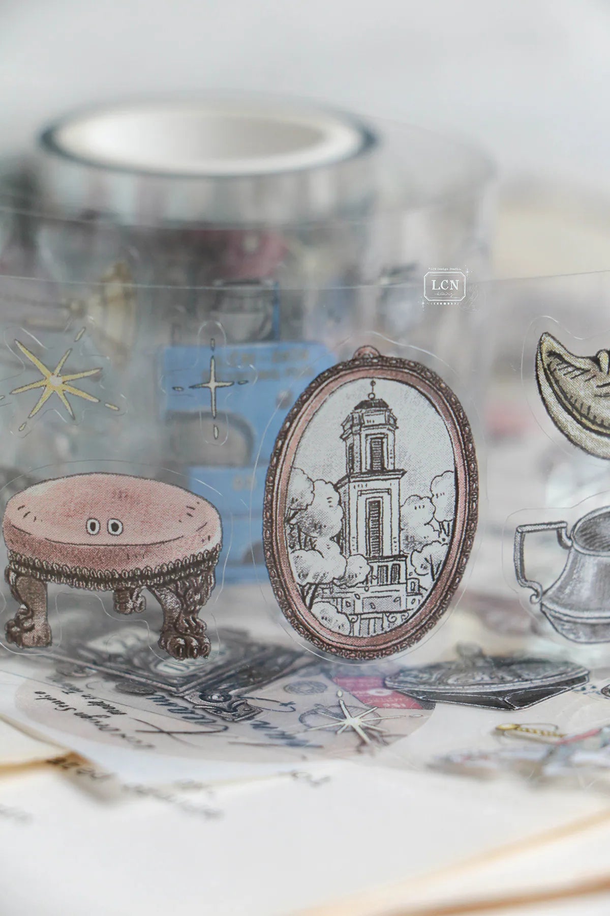 LCN - PET Tape Precortado 40 mm - Treasure Hunting Vol2