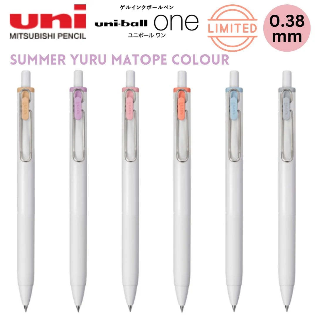 Mitsubishi Uni - Bolígrafo 0.38 mm - Puppy - UniBall One Yuru Matope