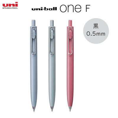 Mitsubishi Uni - Bolígrafo 0.5mm - Azul - UniBall One F
