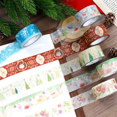 SAIEN - Washi Tape - Papa Noel UR4055