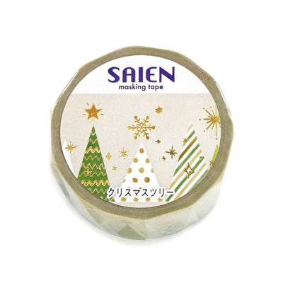 SAIEN - Washi Tape - Árbol Navidad UR4054