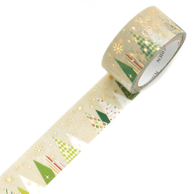SAIEN - Washi Tape - Árbol Navidad UR4054