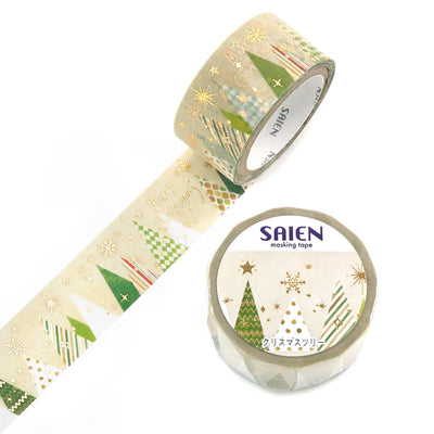 SAIEN - Washi Tape - Árbol Navidad UR4054