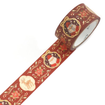 SAIEN - Washi Tape - Papa Noel UR4055