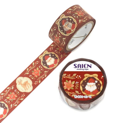 SAIEN - Washi Tape - Papa Noel UR4055