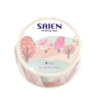 SAIEN - Washi Tape - Spring Mountains UR-4058