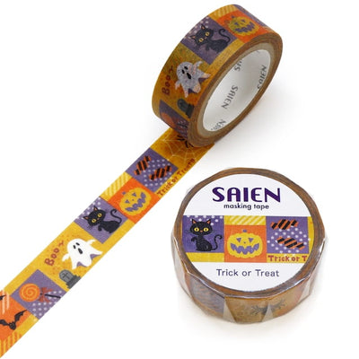 SAIEN - Washi Tape - Trick or Treat UR0213 - 15 mm
