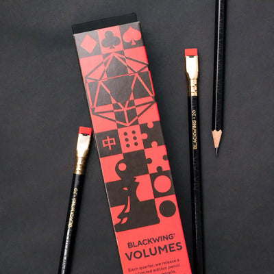 [EDICIÓN LIMITADA] Blackwing Volumes 20 – Caja 12 uds Lápiz – Grafito Firme (2B)