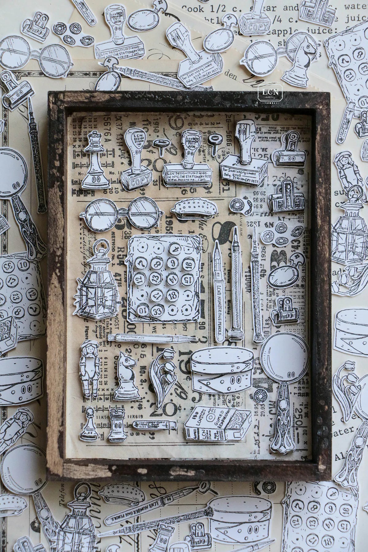 LCN - Sellos de Silicona Transparente - Treasure Haul Vol2