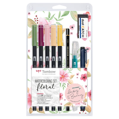 Tombow - Watercoloring - Set Floral