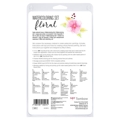 Tombow - Watercoloring - Set Floral