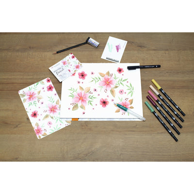 Tombow - Watercoloring - Set Floral
