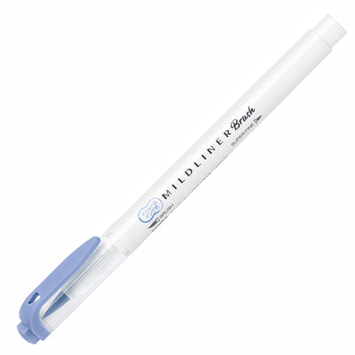 Zebra - Marcador Punta Pincel - MILDLINER - DarkBlue