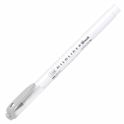 Zebra - Marcador Punta Pincel - MILDLINER - Gris
