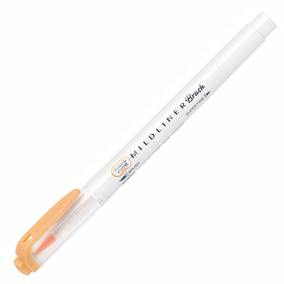 Zebra - Marcador Punta Pincel - MILDLINER - Orange