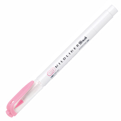 Zebra - Marcador Punta Pincel - MILDLINER - Pink