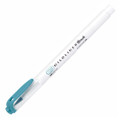 Zebra - Marcador Punta Pincel - MILDLINER - SmokeBlue