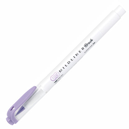 Zebra - Marcador Punta Pincel - MILDLINER - Violet