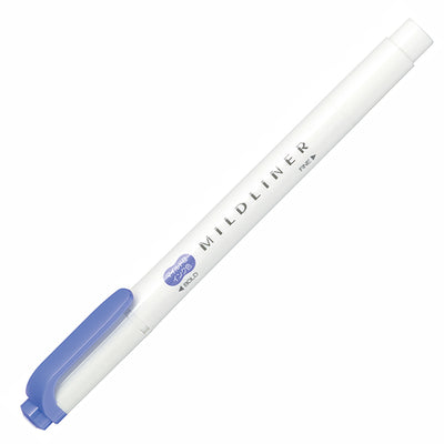 Zebra - Marcador Punta Doble - MILDLINER - Lavender