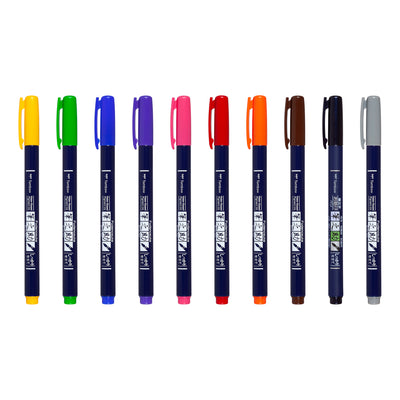 Tombow - Estuche 10 Rotuladores - Fudenosuke