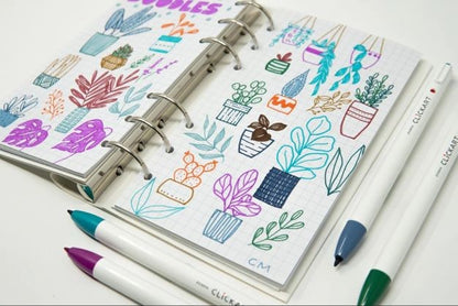 Zebra - Set 12 Rotuladores - CLICKART Standard