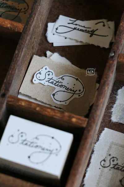 LCN - Sello de Madera - Stationery - Word Stamp