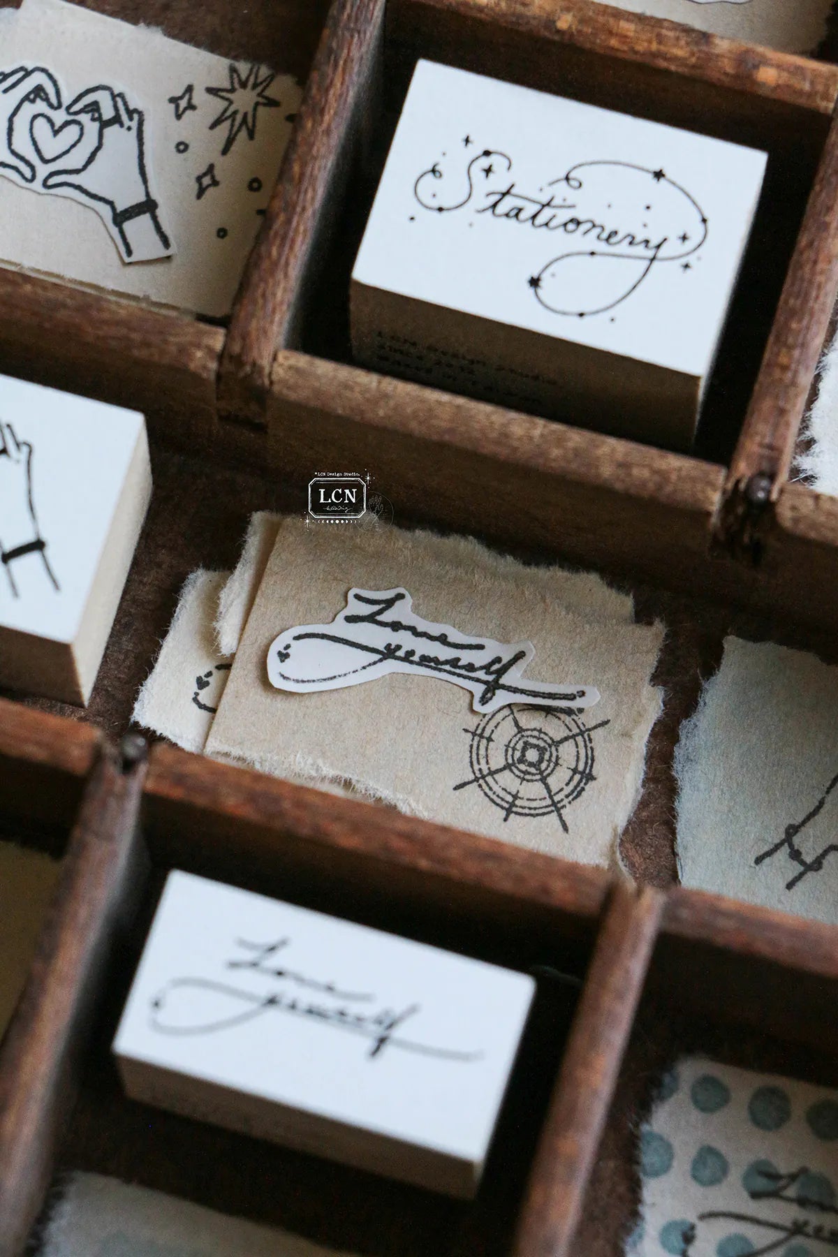 LCN - Sello de Madera - Stationery - Word Stamp