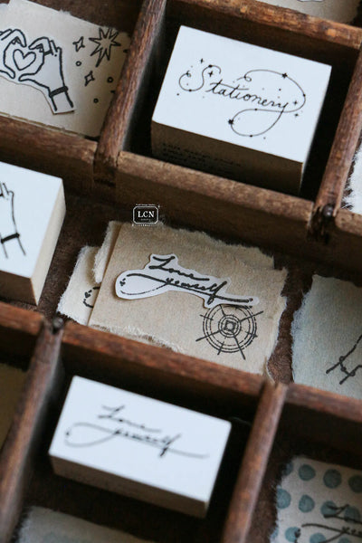 LCN - Sello de Madera - Stationery - Word Stamp