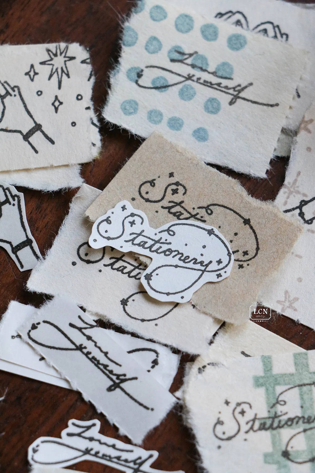 LCN - Sello de Madera - Stationery - Word Stamp
