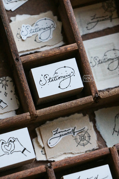 LCN - Sello de Madera - Stationery - Word Stamp