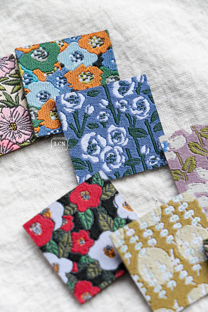 LCN - Set de 6 pegatinas tejidas