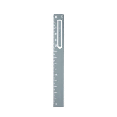 Kutsuwa - Regla Clip Aluminio 15 cm - Blue - HASARULA