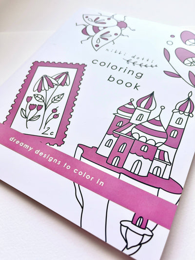 Nikki Dotti - Libro para colorear