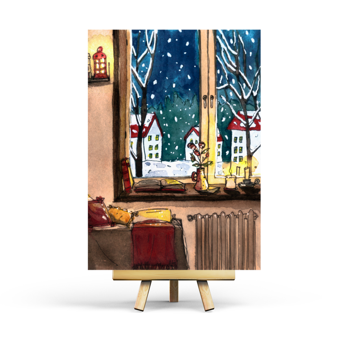 Penpaling Paula - Ventana - Postal