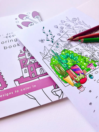 Nikki Dotti - Libro para colorear