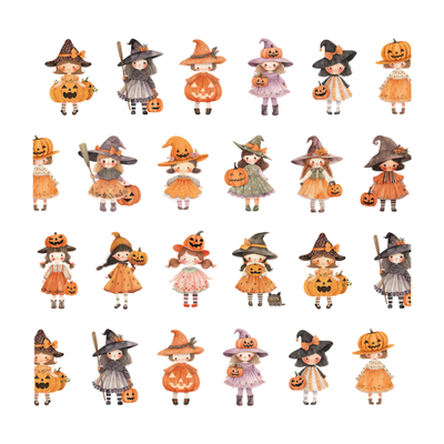 Penpaling Paula - Muñecas de Halloween - Cinta PET