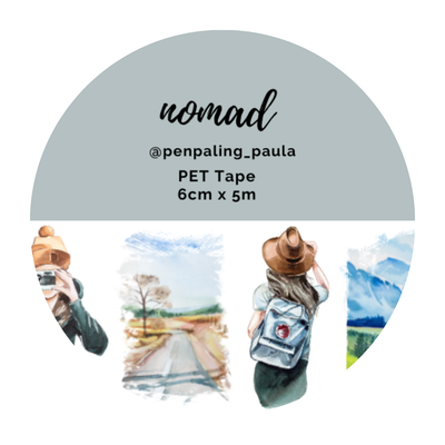 Penpaling Paula - Nómada - Cinta PET PRE-CORTADA