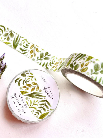 Nikki Dotti - Washi Tape - Leaves
