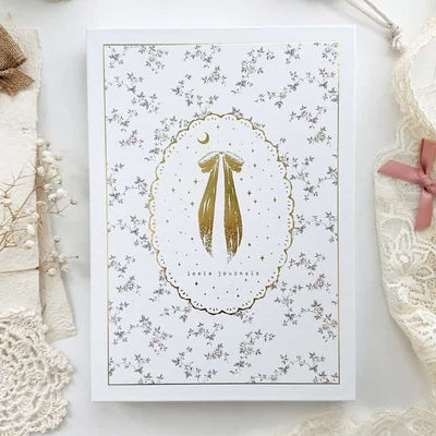 Leela Journals - Cuaderno A5 Puntos - Encaje y Rosas