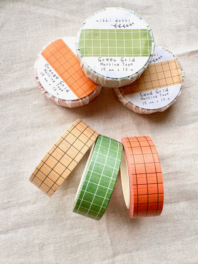 Nikki Dotti - Washi Tape - Sand Grid