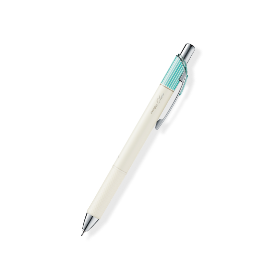 Pentel - Bolígrafo retráctil 0.3 Verde Menta - EnerGel Clena