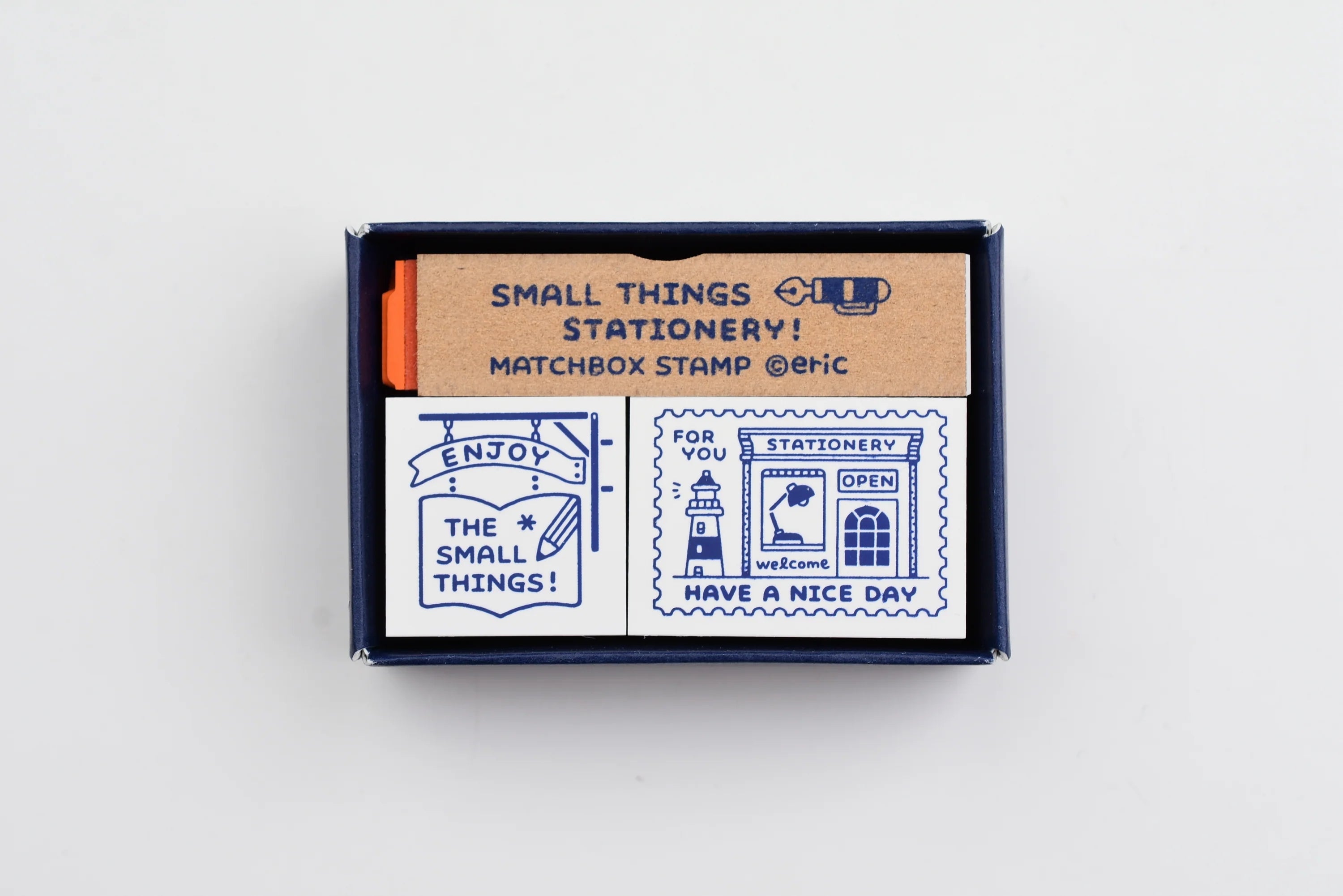 Eric Small Things - Set 3 Sellos de Madera - Have a Nice Day