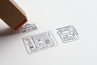 Eric Small Things - Set 3 Sellos de Madera - On My Desk