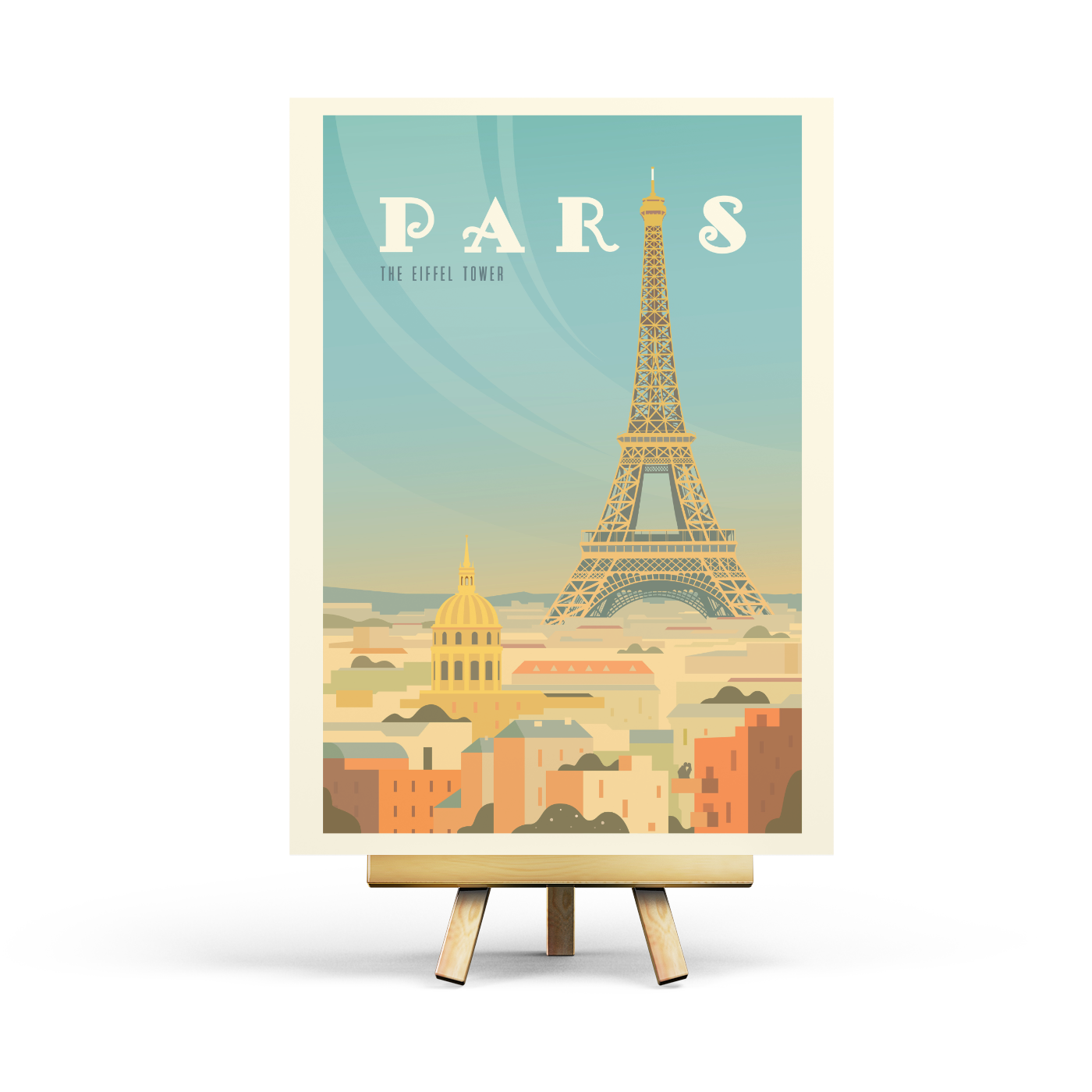 Penpaling Paula - París: postal de viaje retro