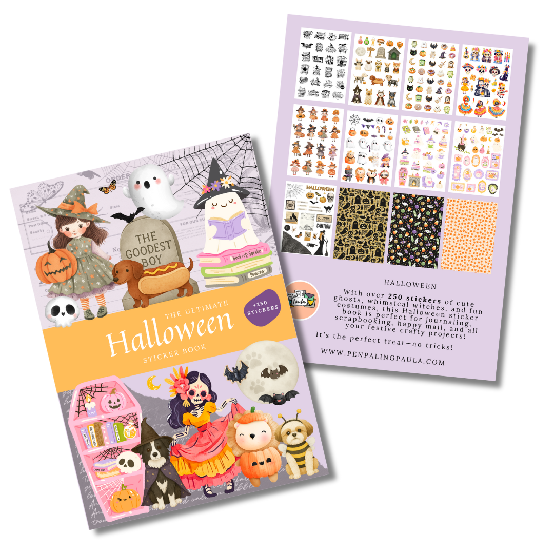 Penpaling Paula - Halloween - Libro de pegatinas