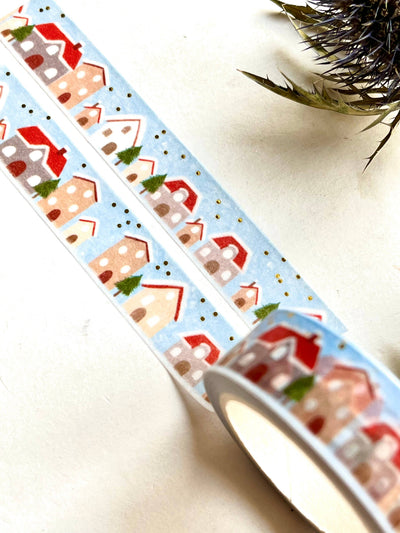 Nikki Dotti - Washi tape - Snowy Street