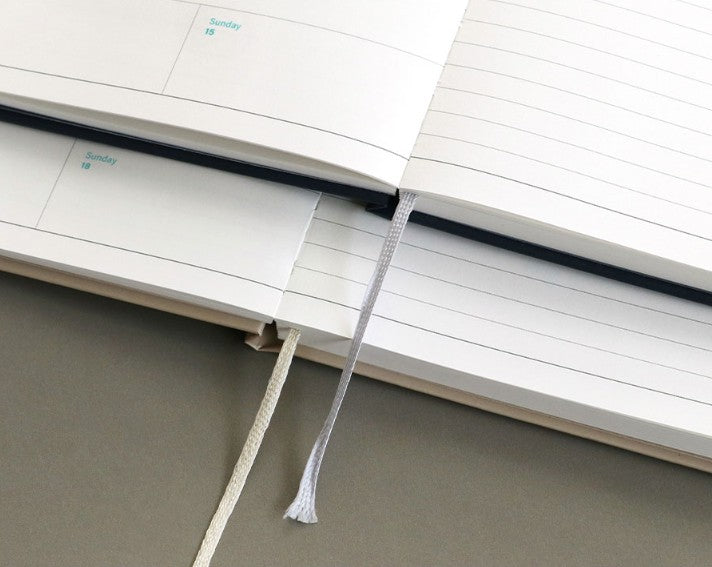 Iconic - Agenda Anual 2026 - Semana Vista - Flow Diary - Navy