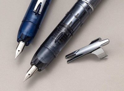 Platinum - Pluma Estilográfica Retráctil - Graphite Smoke - CURIDAS