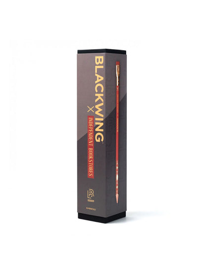 [EDICIÓN LIMITADA] Blackwing Independent Bookstores – Caja 12 uds Lápiz – Grafito Firme (2B)